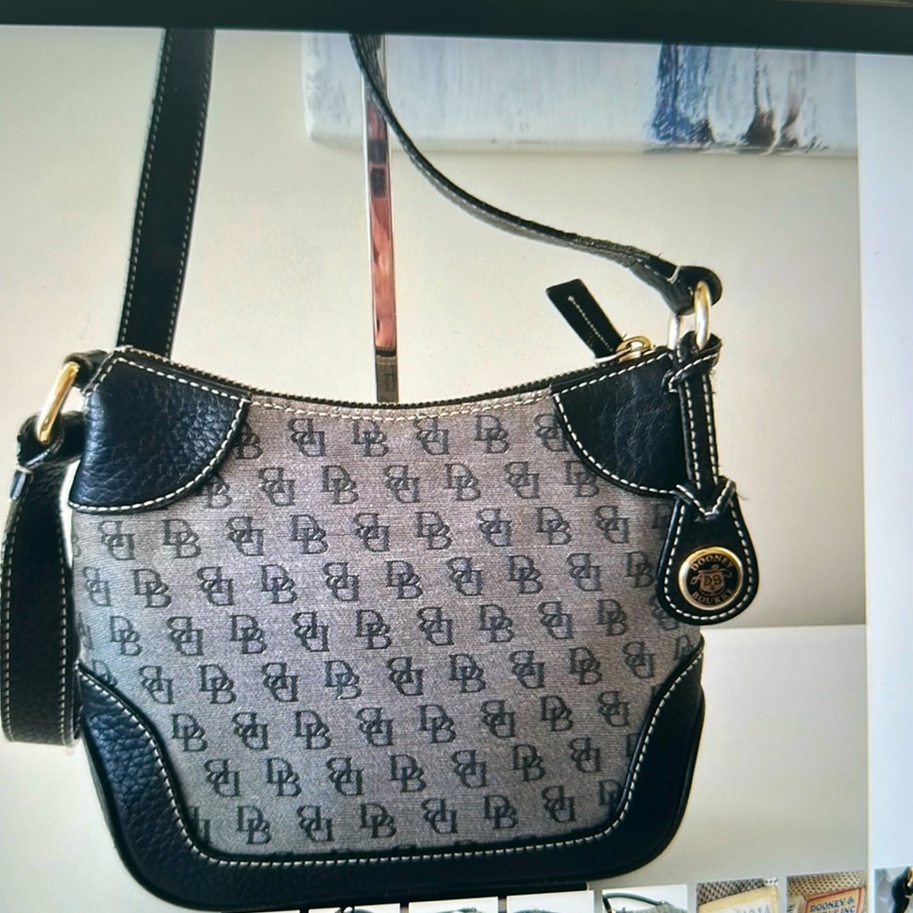 Dooney & Bourke Black and Gray Women's Bag